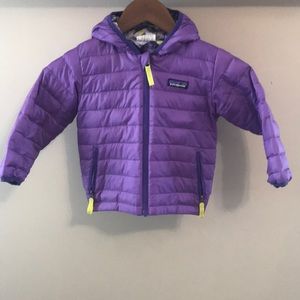 Patagonia Kids Purple Puffer Jacket